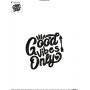 Good Vibes Only Embroidery Design Pattern-2