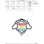 My Dad Is a Super Hero Applique Design Pattern-2