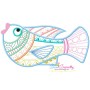 Magic Fish-06 Embroidery Design Pattern-1