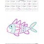 Magic Fish-04 Embroidery Design Pattern-2