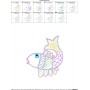 Magic Fish-02 Embroidery Design Pattern-2