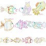 Magic Fishes Embroidery Design Bundle-1