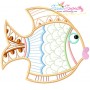 Magic Fishes Embroidery Design Bundle-6