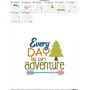 Everyday Adventure Embroidery Design Pattern-2
