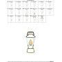 Camping Lantern Applique Design Pattern-2