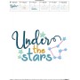 Under The Stars Embroidery Design Pattern-2
