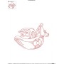 Redwork Fishing Boat-1 Embroidery Design Pattern-2
