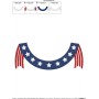 4th of July Banner Patriotic Embroidery Design Pattern-2