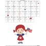 4th of July Girl-3 Patriotic Embroidery Design Pattern-2