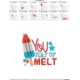 You Make Me Melt Patriotic Embroidery Design Pattern-2