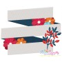 4th of July Ribbon-5 Patriotic Embroidery Design Pattern-1
