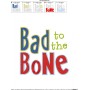Bad To The Bone Embroidery Design Pattern-2