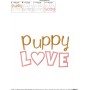 Puppy Love Applique Design Pattern-2
