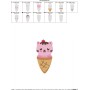 Kitty Cone Embroidery Design Pattern-2