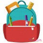 Backpack Machine Embroidery Design Pattern-1