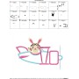 Bunny Pilot Applique Design Pattern-2
