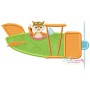 Fox Pilot Applique Design Pattern-1