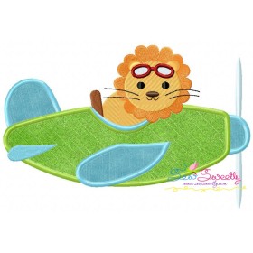 Lion Pilot Applique Design Pattern-1