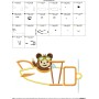 Monkey Pilot Applique Design Pattern-2