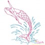 Vintage Stitch Mermaids Embroidery Design Bundle-4