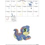 Baby Dinosaur-9 Embroidery Design Pattern-2