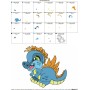 Baby Dinosaur-4 Embroidery Design Pattern-2