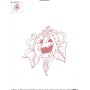 Redwork Halloween Pumpkin-9 Embroidery Design Pattern-2