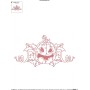 Redwork Halloween Pumpkin-8 Embroidery Design Pattern-2