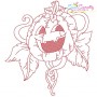 Redwork Halloween Pumpkins Embroidery Design Bundle-10