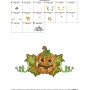 Halloween Pumpkin-8 Embroidery Design Pattern-2