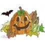 Halloween Pumpkins Embroidery Design Bundle-4