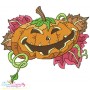 Halloween Pumpkins Embroidery Design Bundle-6