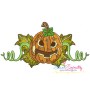 Halloween Pumpkins Embroidery Design Bundle-9