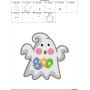 Little Ghost-8 Embroidery Design Pattern-2