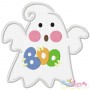 Little Ghost-8 Applique Design Pattern-1