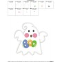Little Ghost-8 Applique Design Pattern-2