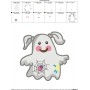 Little Ghost-6 Embroidery Design Pattern-2
