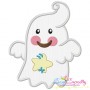 Little Ghost-2 Applique Design Pattern-1