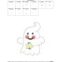 Little Ghost-2 Applique Design Pattern-2