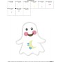 Little Ghost-1 Applique Design Pattern-2