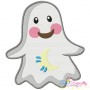 Little Ghosts Filled Stitch Embroidery Design Bundle-2