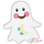 Little Ghosts Applique Embroidery Design Bundle-2