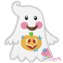 Little Ghosts Applique Embroidery Design Bundle-6