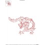 Vintage Stitch Chinese Dragon-2 Embroidery Design Pattern-2