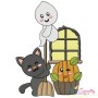 Halloween Friends Embroidery Design Bundle-8
