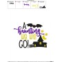 A Haunting We Will Go Lettering Embroidery Design Pattern-2