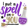 Halloween Lettering Embroidery Design Bundle-7