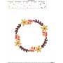 Fall Wreath-2 Embroidery Design Pattern-2