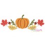 Pumpkin Swag Embroidery Design Pattern-1