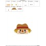 Scarecrow Topper Embroidery Design Pattern-2